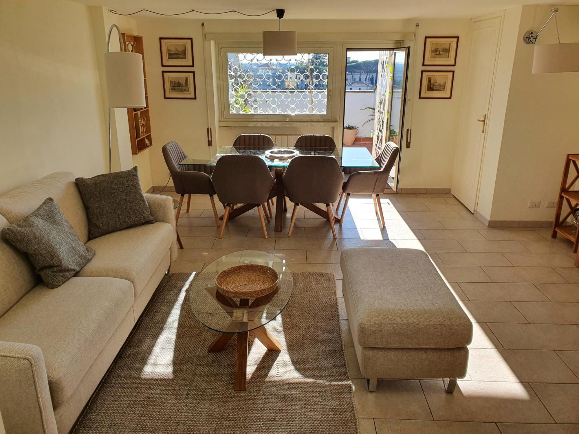 Appartamento "La Terrazza Di Giacinta" Rom Exterior foto